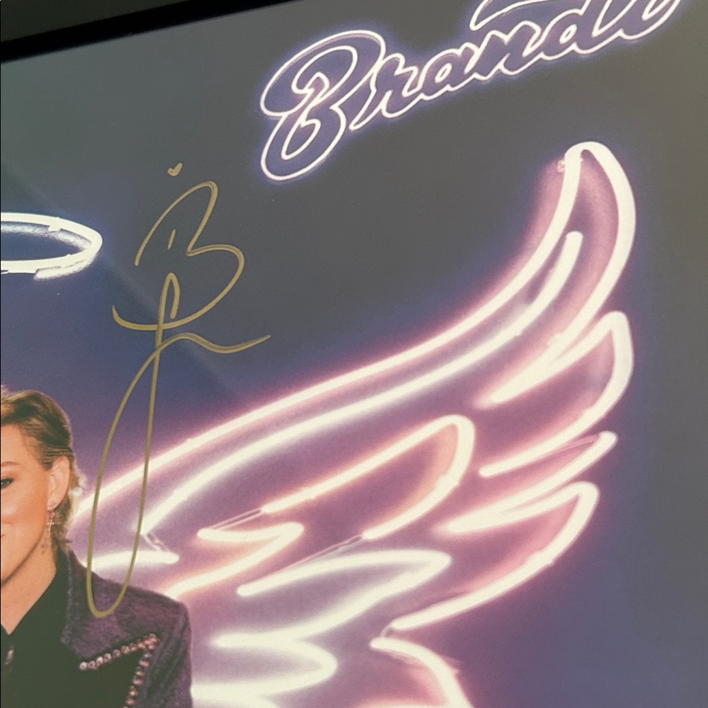 Brandi Carlile hand signed Art card from “Who Believes in Angels?” LP